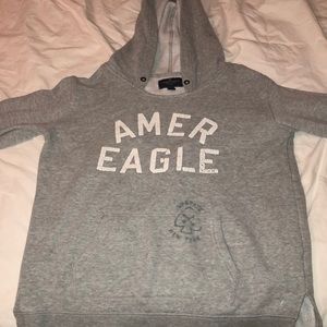 Gray American Eagle Sweatshirt